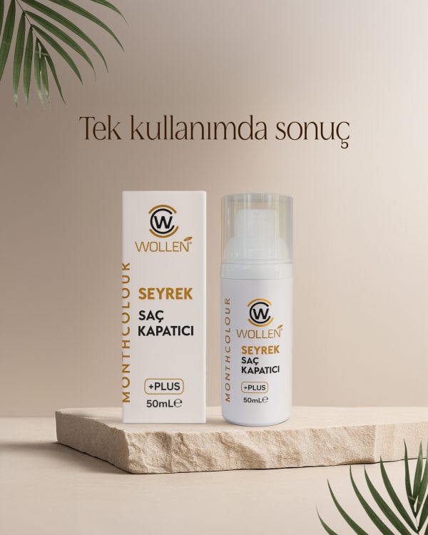 wollen kozmetİk saç kapatıcı dolgunlaştırıcı sıvı krem 50 ml
